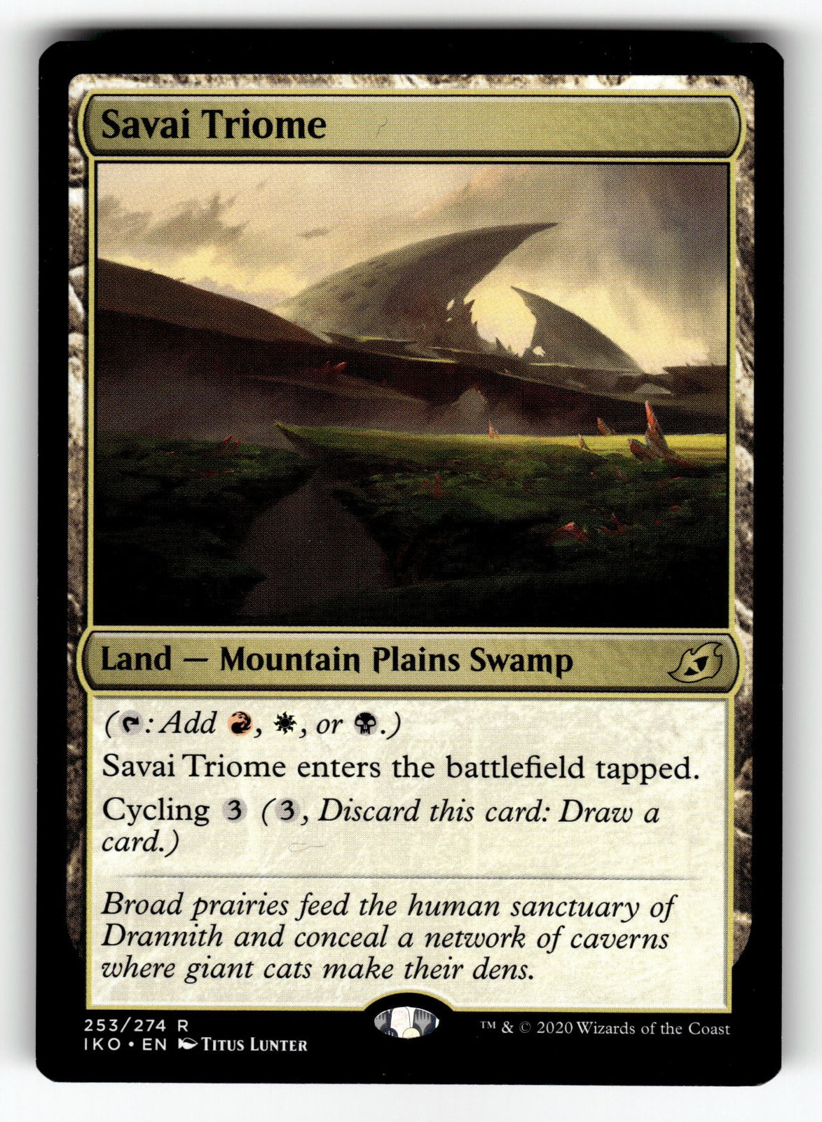 Savai Triome – 253 IKO: Ikoria: Lair of Behemoths R NM