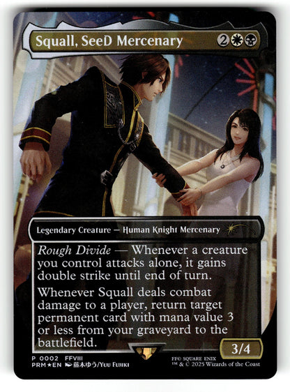 Squall, SeeD Mercenary – 2 SSP: Standard Showdown Promos P Foil NM