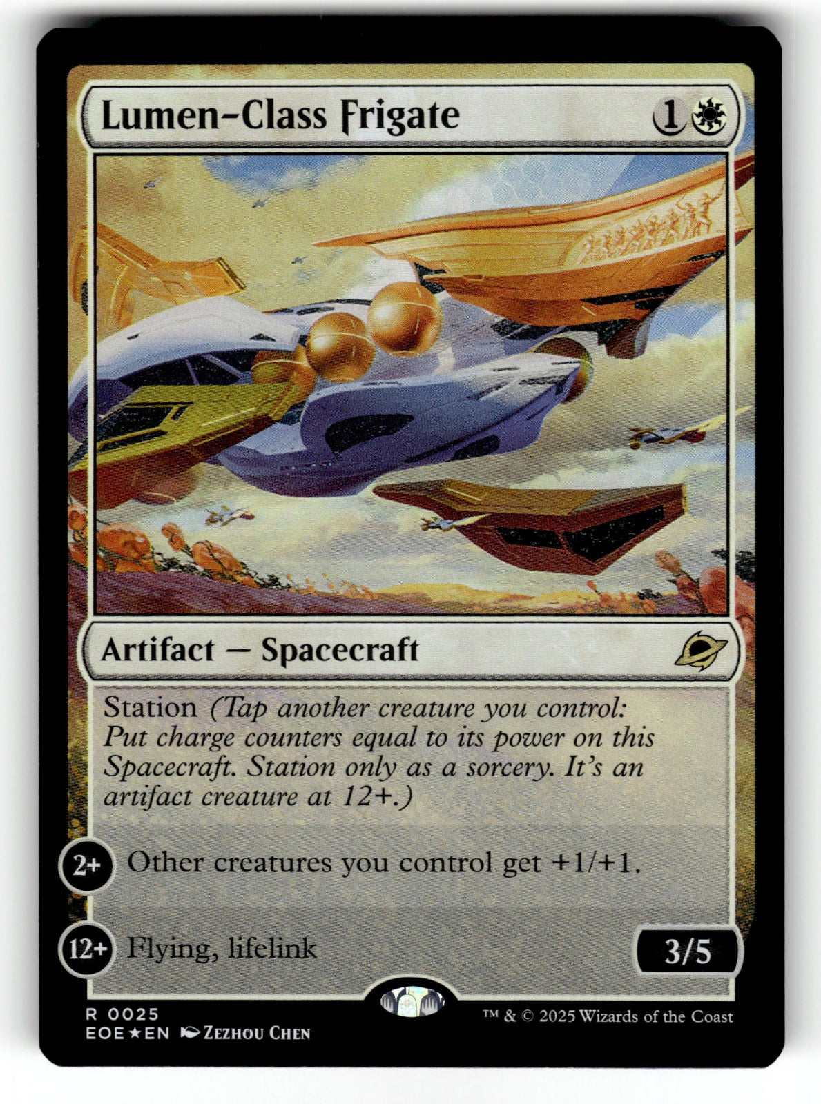 Lumen-Class Frigate – 25 EOE: Edge of Eternities R Foil NM