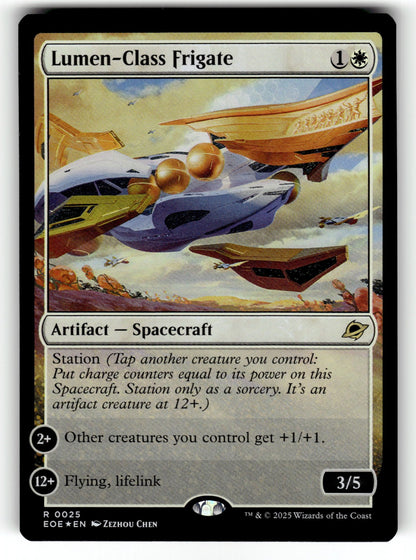 Lumen-Class Frigate – 25 EOE: Edge of Eternities R Foil NM