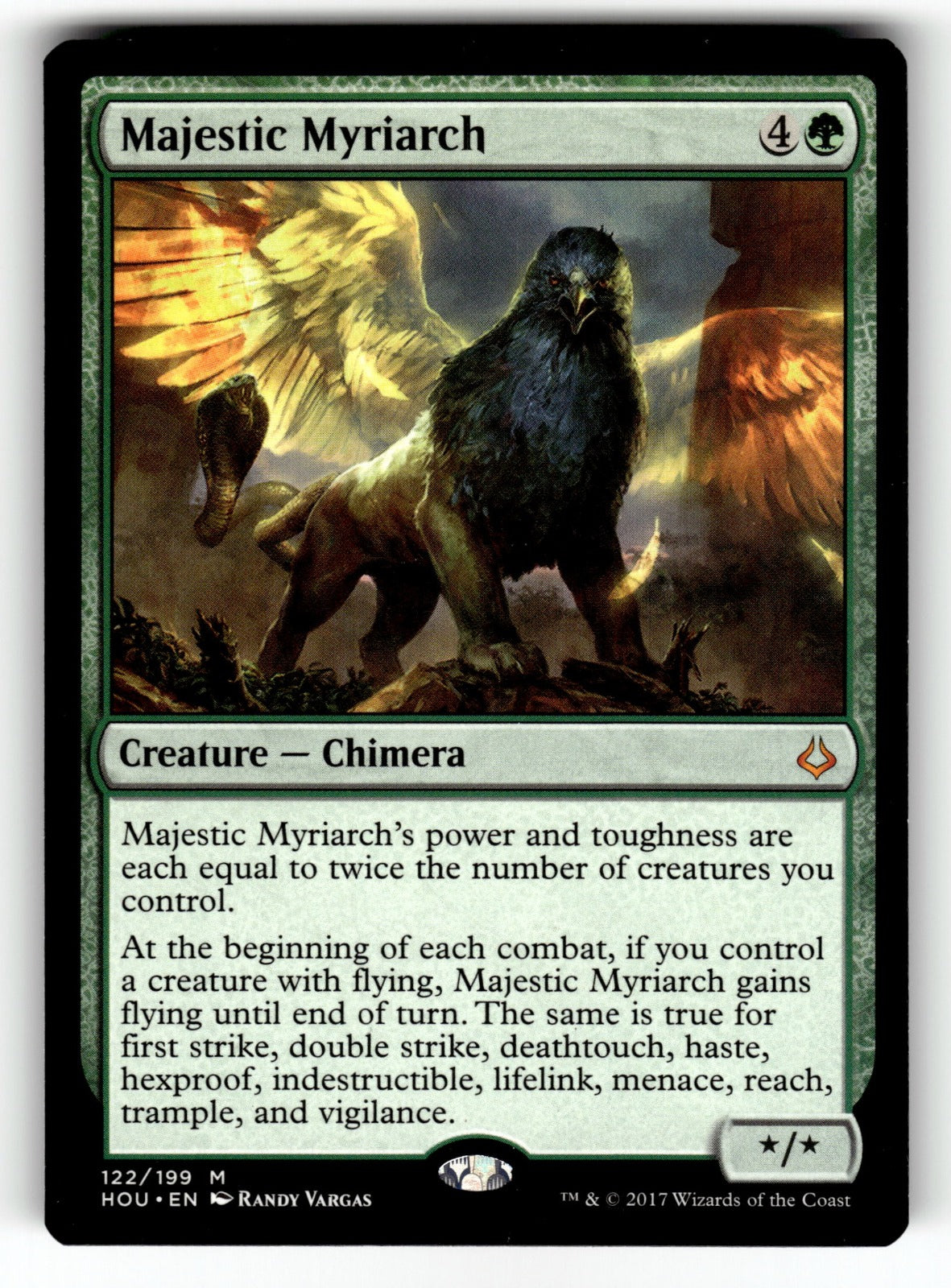 Majestic Myriarch – 122 HOU: Hour of Devastation M NM