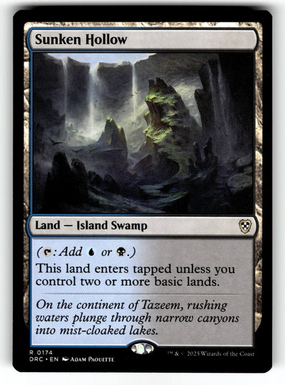 Sunken Hollow – 174 DRC: Commander: Aetherdrift R NM