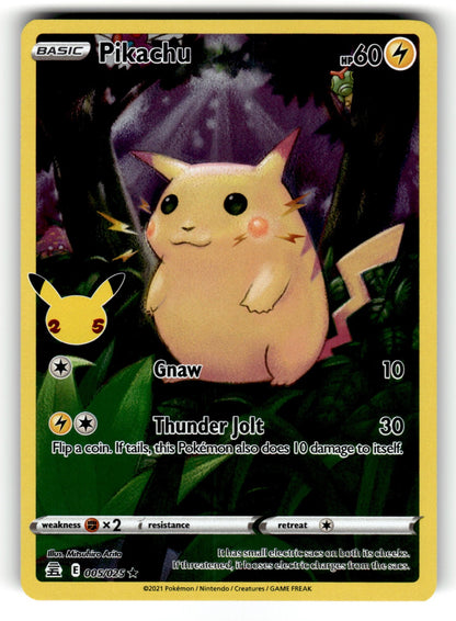 Pikachu – 005/025 CLB: Celebrations Holo Rare Holo NM