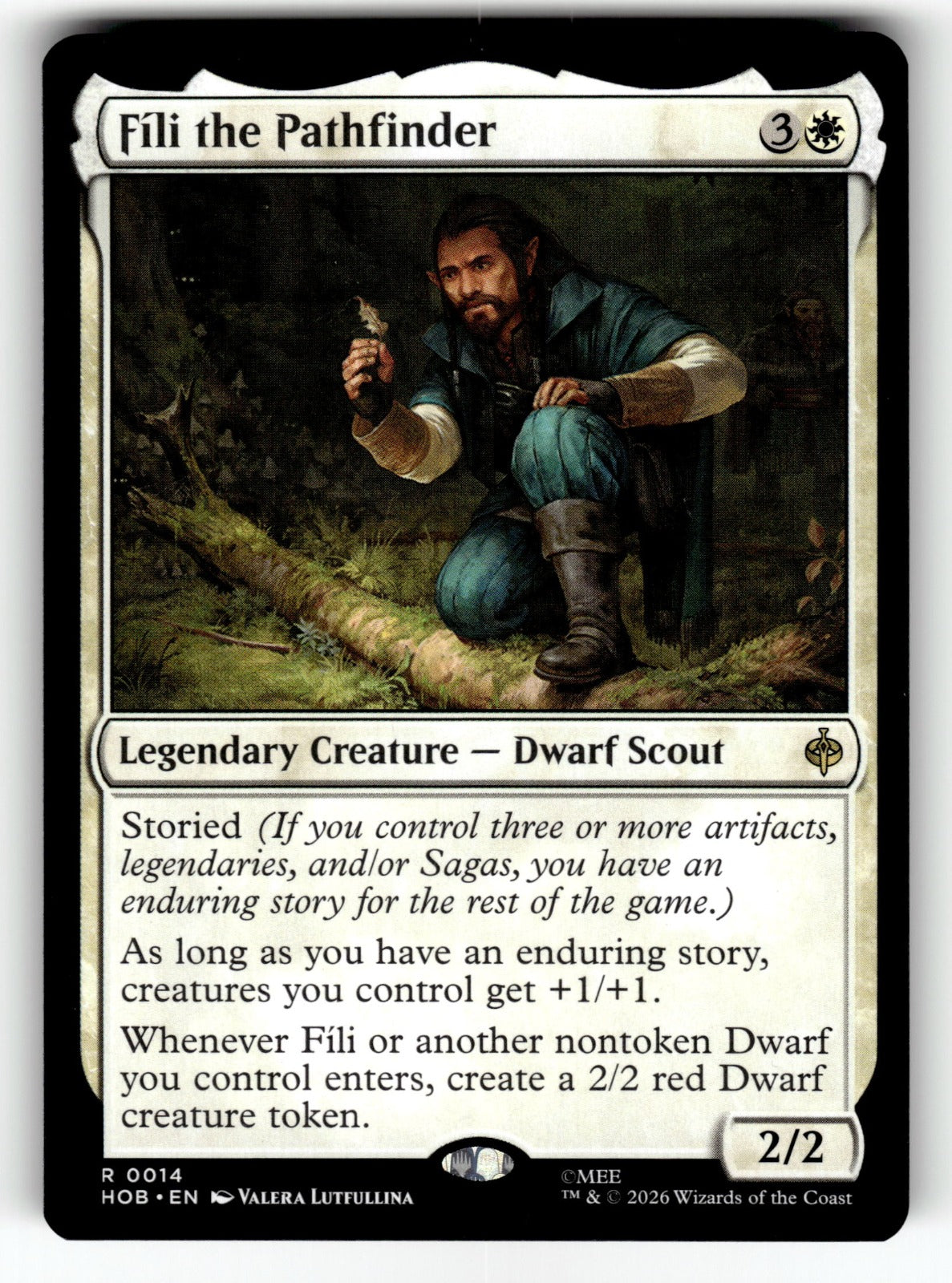 Fili the Pathfinder – 14 HOB: The Hobbit R NM