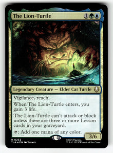 The Lion-Turtle – 232 TLA: Avatar: The Last Airbender R Foil NM