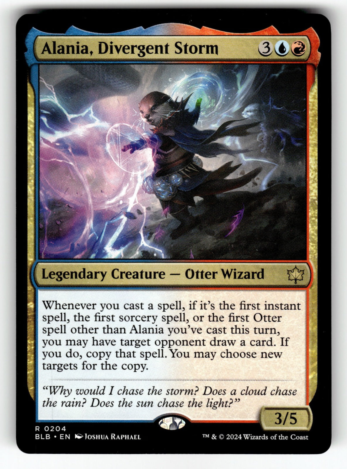 Alania, Divergent Storm – 204 BLB: Bloomburrow R NM