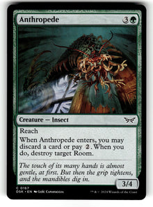 Anthropede – 167 DSK: Duskmourn: House of Horror C NM