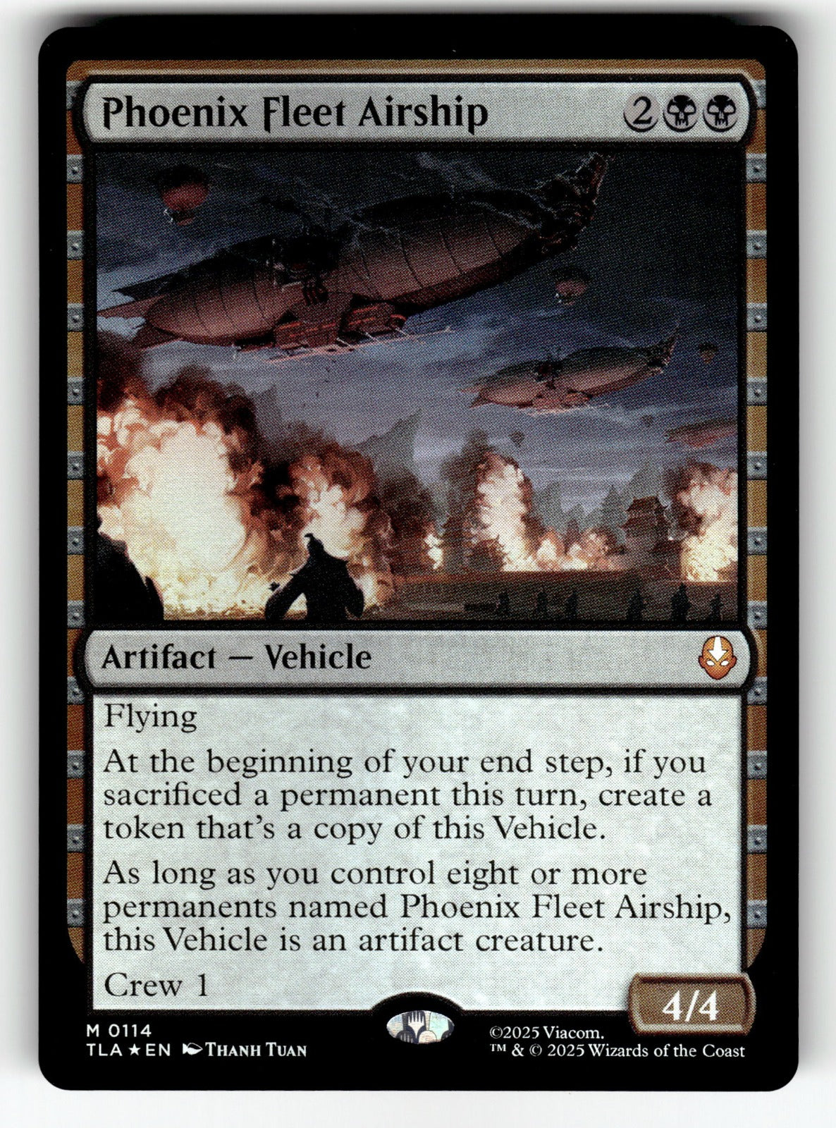 Phoenix Fleet Airship – 114 TLA: Avatar: The Last Airbender M Foil NM