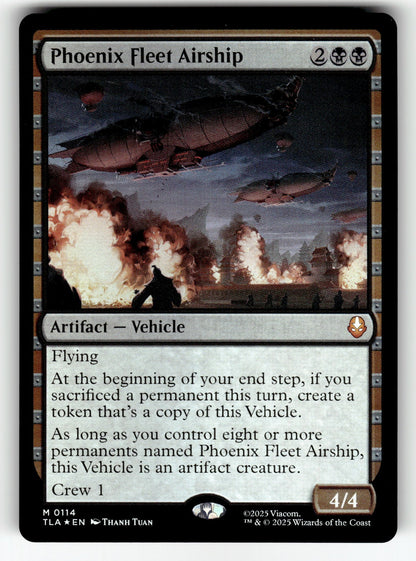 Phoenix Fleet Airship – 114 TLA: Avatar: The Last Airbender M Foil NM
