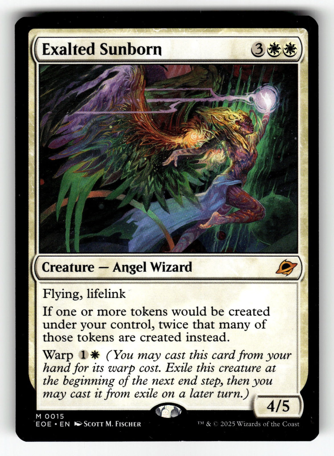 Exalted Sunborn – 15 EOE: Edge of Eternities M NM
