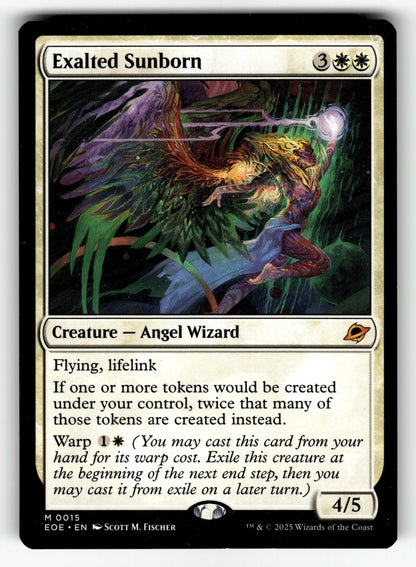 Exalted Sunborn – 15 EOE: Edge of Eternities M NM