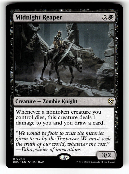 Midnight Reaper – 44 DRC: Commander: Aetherdrift R NM
