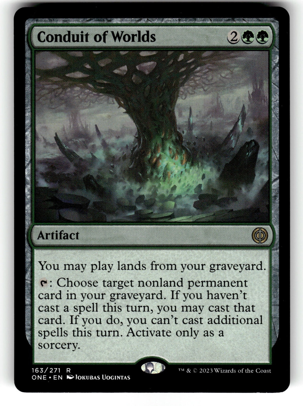 Conduit of Worlds – 163 ONE: Phyrexia: All Will Be One R NM