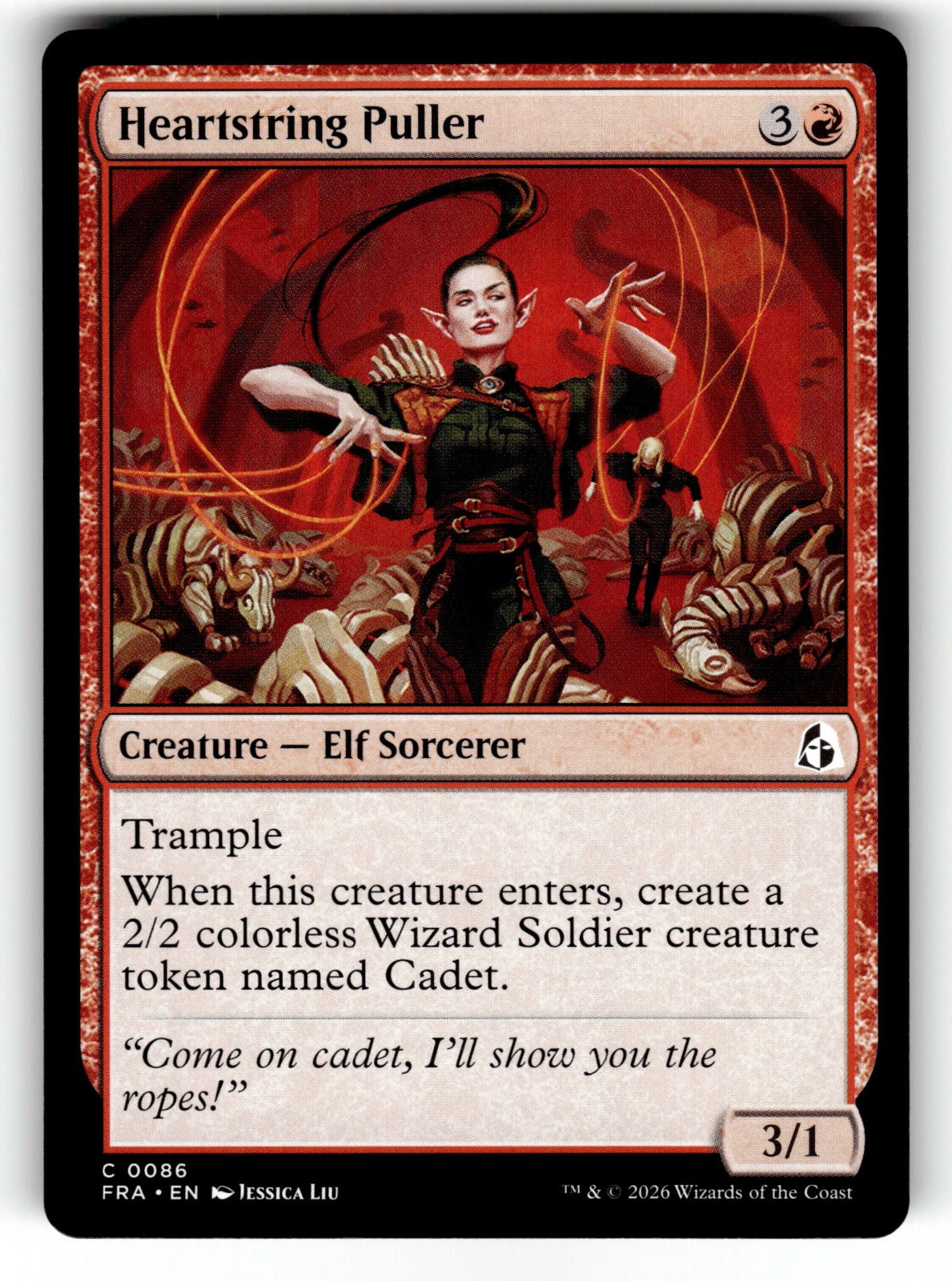Heartstring Puller – 86 FRA: Reality Fracture C NM