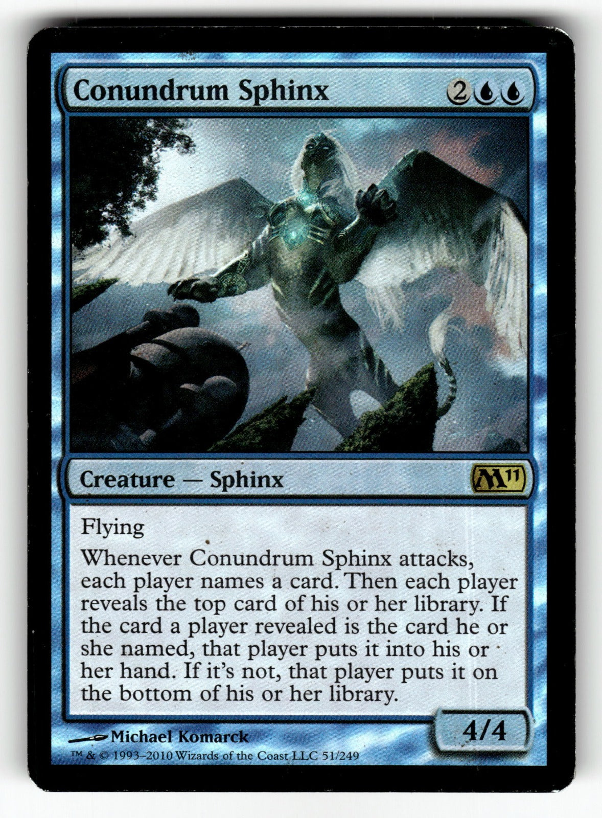 Conundrum Sphinx – 51 M11: Magic 2011 (M11) R Foil LP