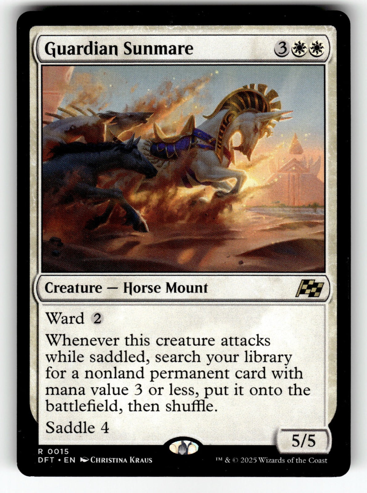 Guardian Sunmare – 15 DFT: Aetherdrift R NM