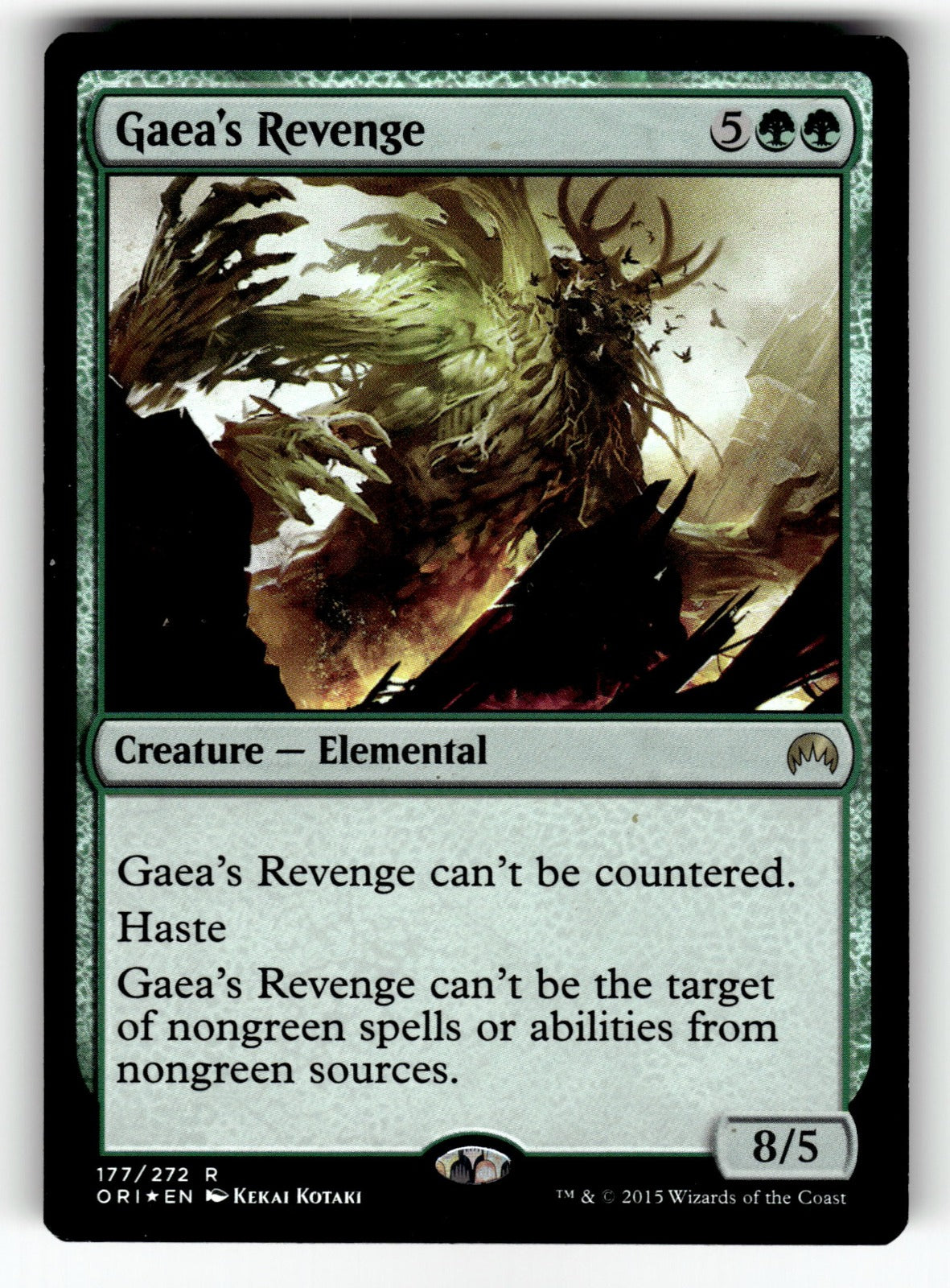 Gaea's Revenge – 177 ORI: Magic Origins R Foil LP