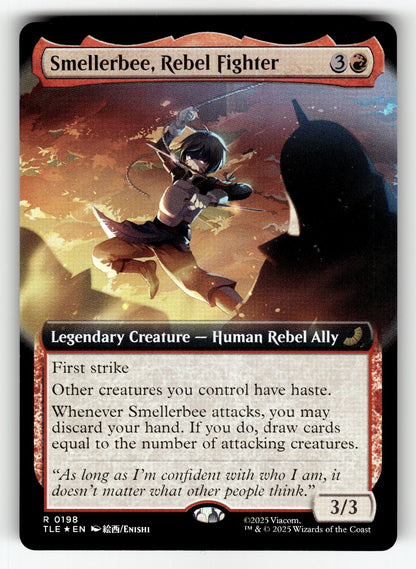 Smellerbee, Rebel Fighter (Extended Art) – 198 TLE: Avatar: The Last Airbender: Eternal-Legal R Foil NM