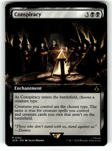 Conspiracy (Extended Art) – 162 ACR: Universes Beyond: Assassin's Creed R NM