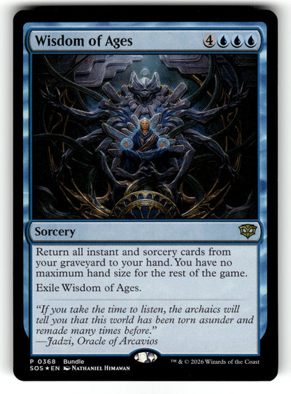 Wisdom of Ages (SOS Bundle) – 368 UMP: Unique and Miscellaneous Promos P Foil NM