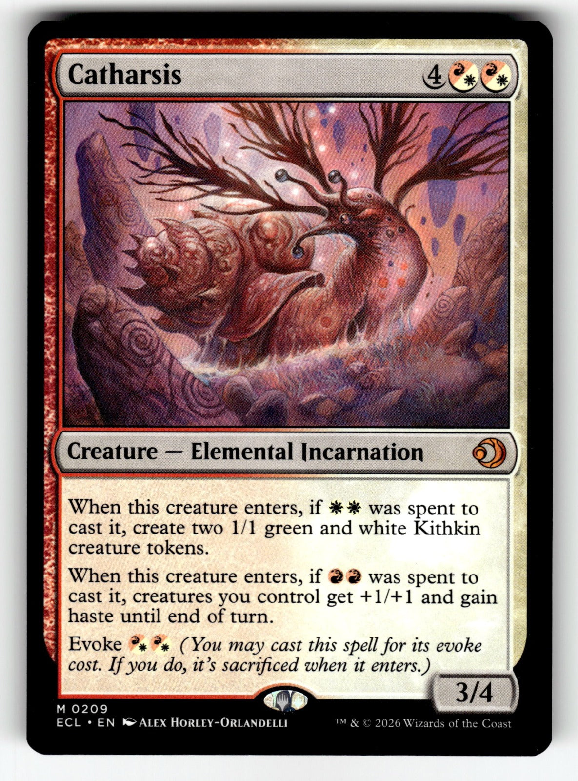 Catharsis – 209 ECL: Lorwyn Eclipsed M NM