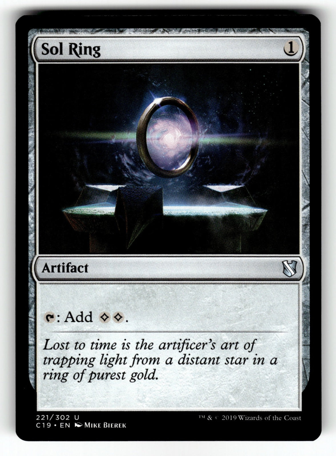 Sol Ring – 221 C19: Commander 2019 U NM