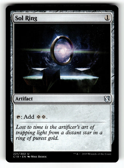 Sol Ring – 221 C19: Commander 2019 U NM