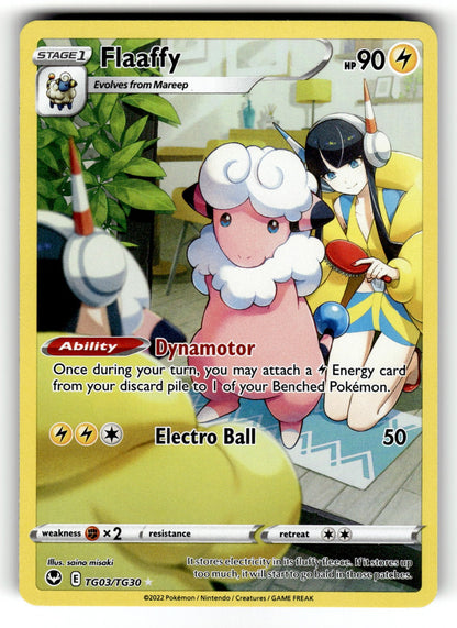 Flaaffy – TG03/TG30 SWSH12: TG: SWSH12: Silver Tempest Trainer Gallery Ultra Rare Holo NM