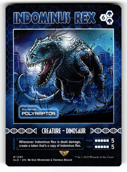 Indominus Rex - Polyraptor – 1391 SLD: Secret Lair Drop Series M NM