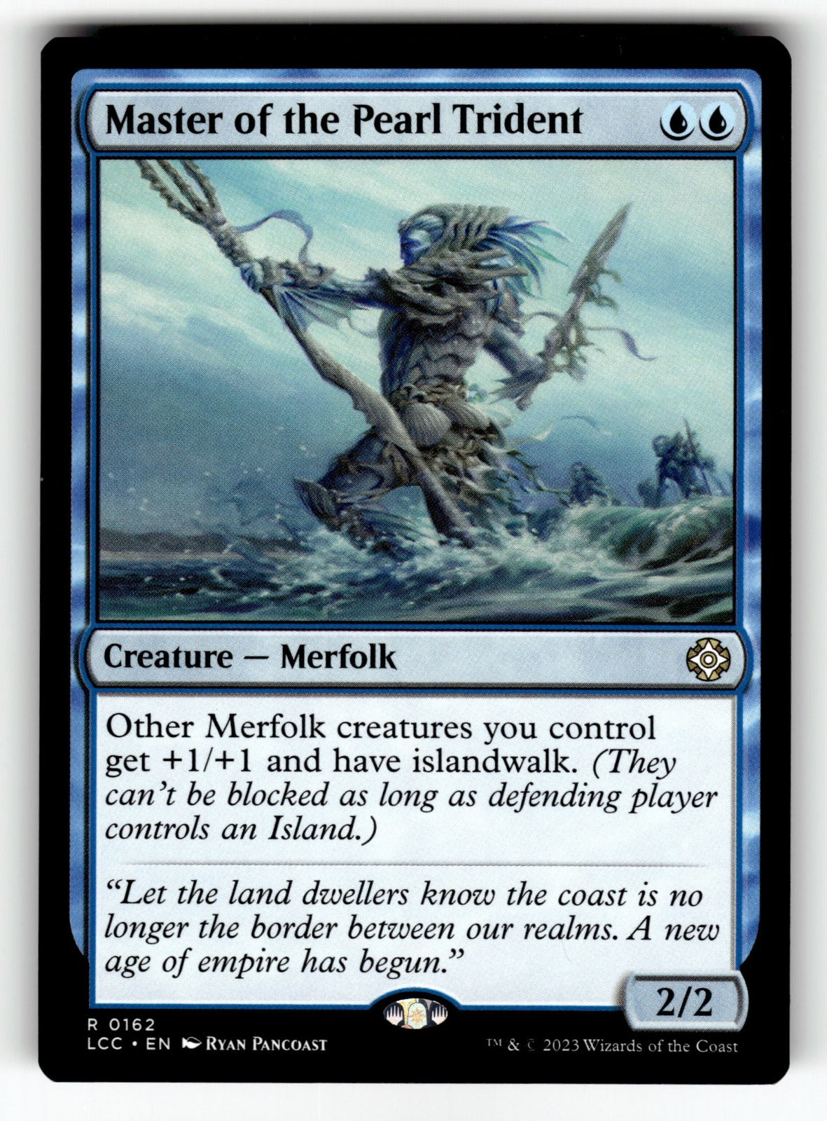 Master of the Pearl Trident – 162 LCC: Commander: The Lost Caverns of Ixalan R NM