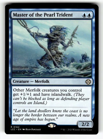 Master of the Pearl Trident – 162 LCC: Commander: The Lost Caverns of Ixalan R NM