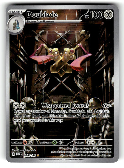 Doublade – 098/088 POR: ME03: Perfect Order Illustration Rare HoloMP