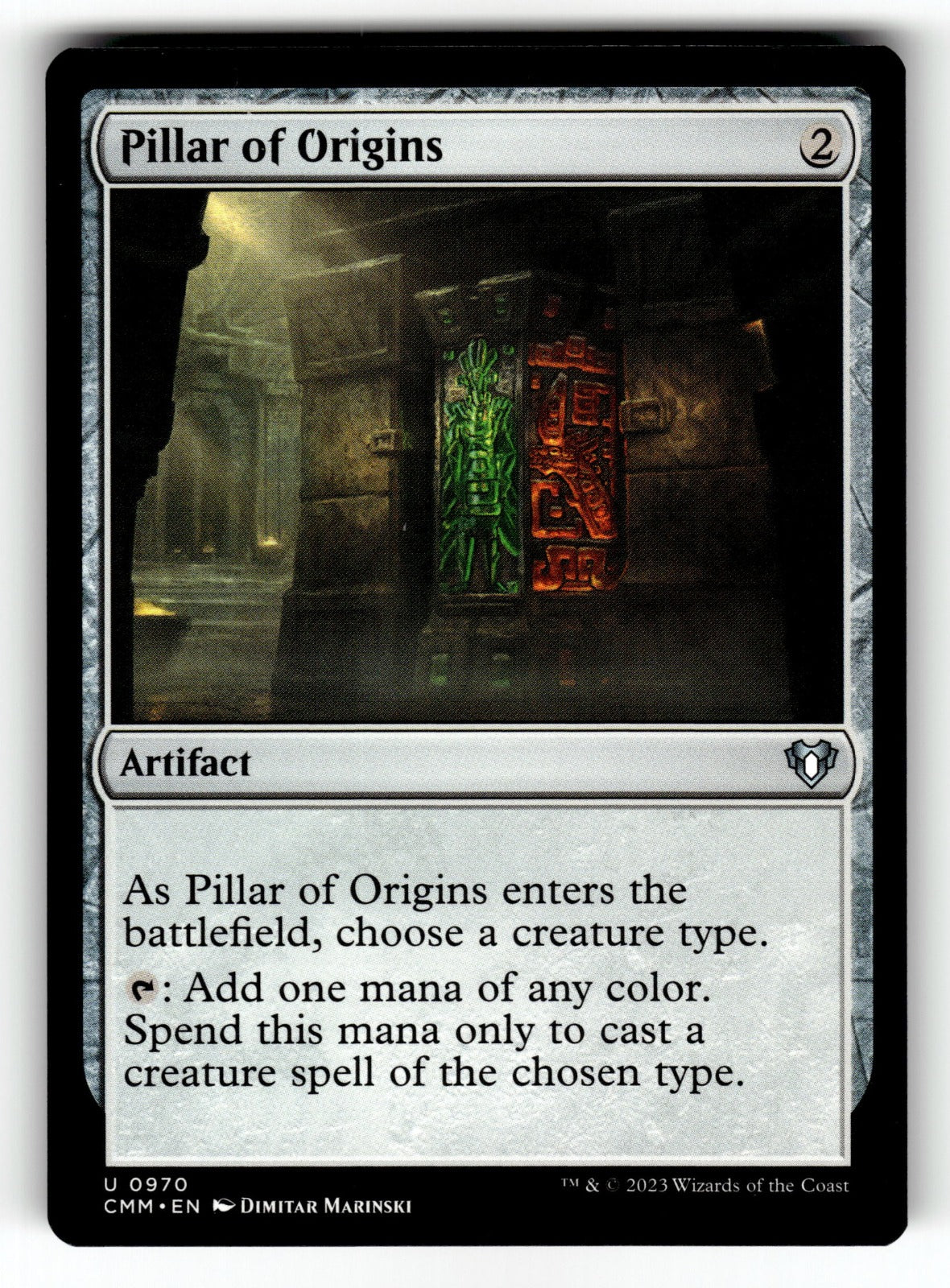 Pillar of Origins – 970 CMM: Commander Masters U LP