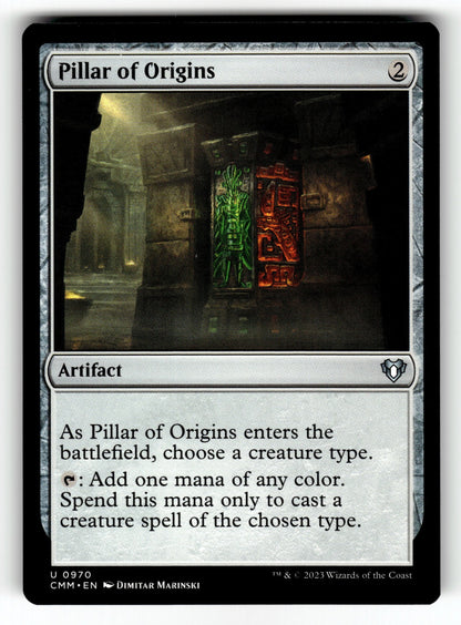 Pillar of Origins – 970 CMM: Commander Masters U LP