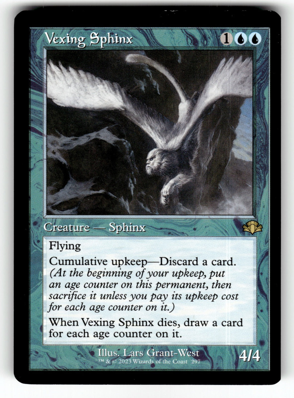 Vexing Sphinx (Retro Frame) – 297 DMR: Dominaria Remastered R LP
