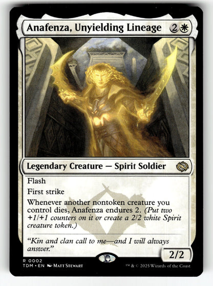 Anafenza, Unyielding Lineage – 2 TDM: Tarkir: Dragonstorm R LP