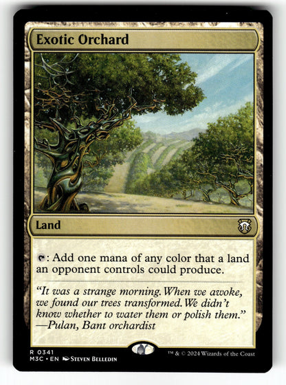 Exotic Orchard – 341 M3C: Commander: Modern Horizons 3 R NM