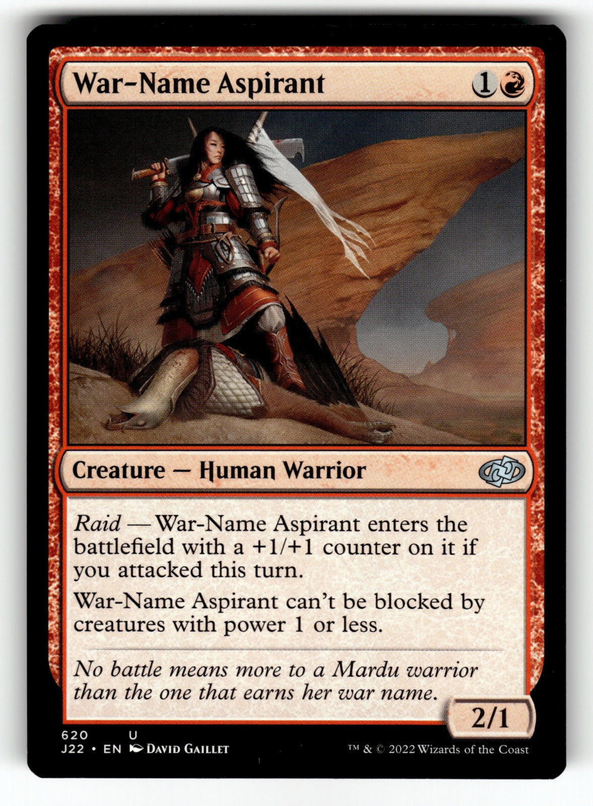War-Name Aspirant – 620 J22: Jumpstart 2022 U NM