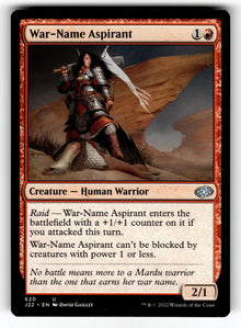 War-Name Aspirant – 620 J22: Jumpstart 2022 U NM