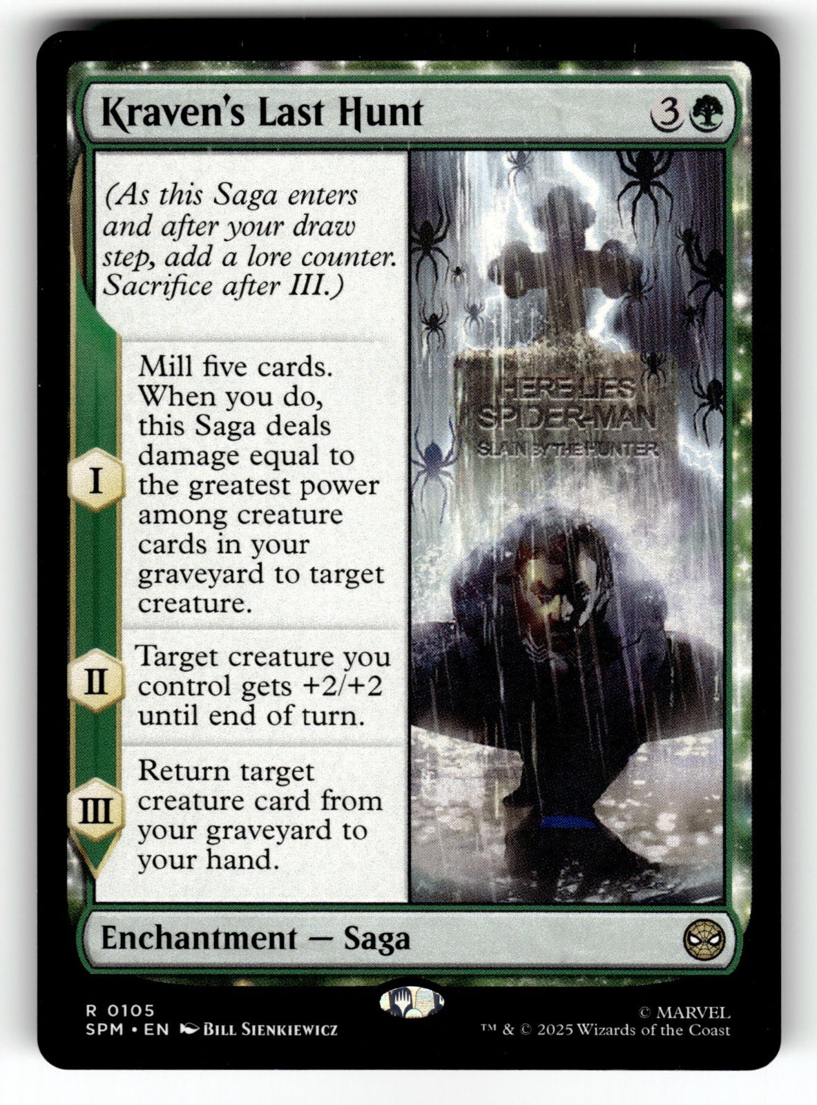 Kraven's Last Hunt – 105 SPM: Marvel's Spider-Man R NM