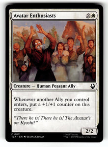 Avatar Enthusiasts – 11 TLA: Avatar: The Last Airbender C NM