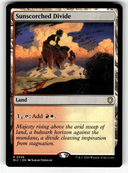 Sunscorched Divide – 336 BLC: Commander: Bloomburrow R NM