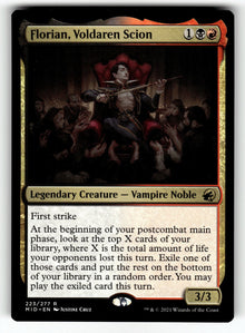 Florian, Voldaren Scion – 223 PRE: Prerelease Cards R FoilNM