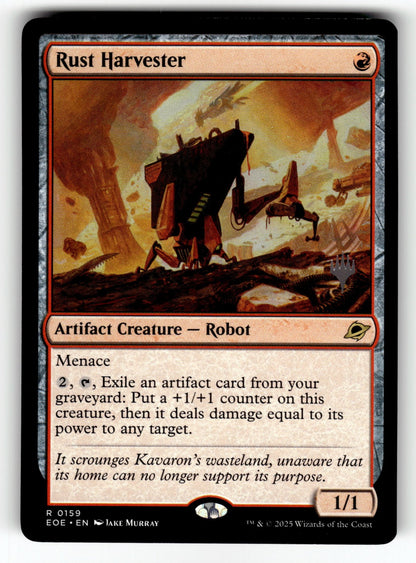 Rust Harvester – 159 EOE: Edge of Eternities R NM