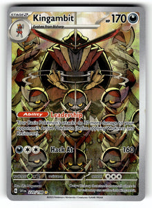 Kingambit – 220/198 SVI: SV01: Scarlet & Violet Base Set Illustration Rare Holo LP