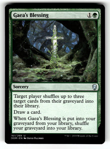 Gaea's Blessing – 161 DOM: Dominaria U NM
