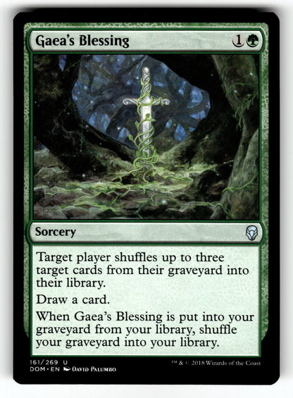 Gaea's Blessing – 161 DOM: Dominaria U NM