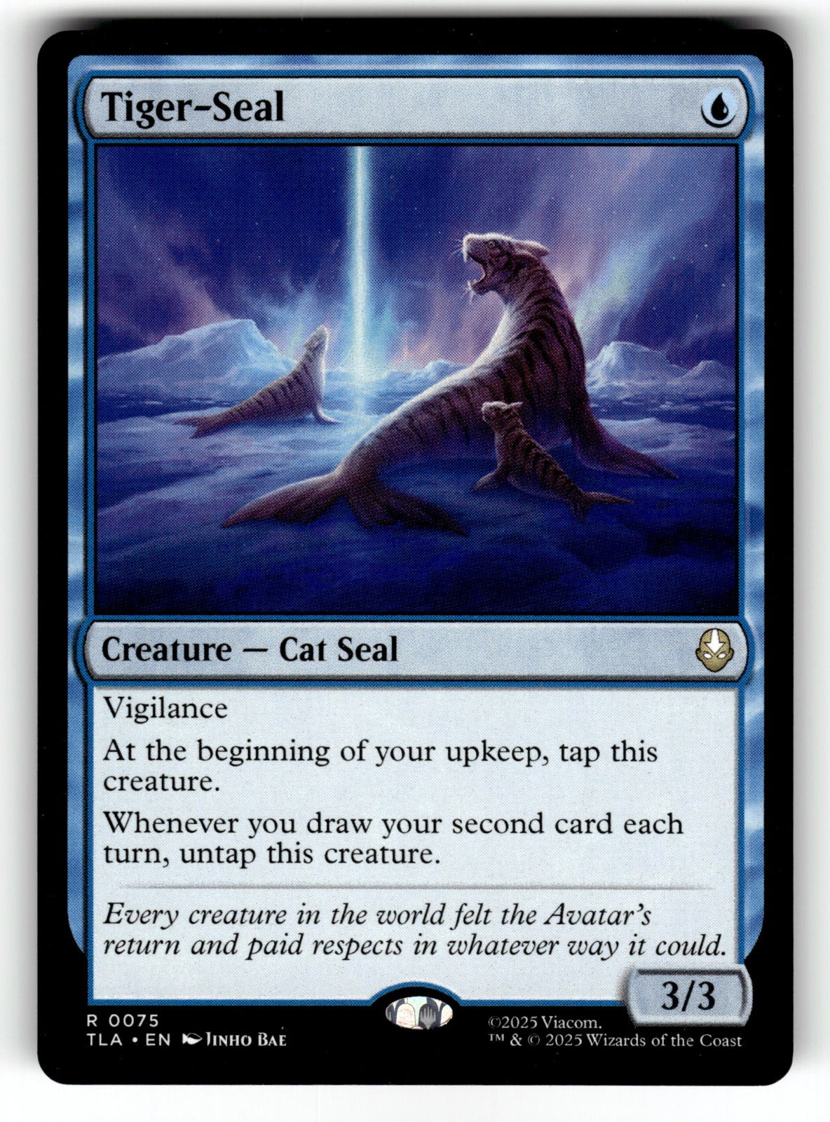 Tiger-Seal – 75 TLA: Avatar: The Last Airbender R NM