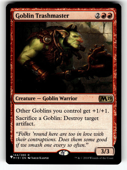 Goblin Trashmaster – 144 LIST: The List Reprints R NM