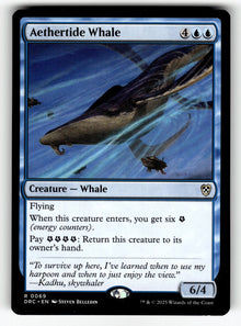 Aethertide Whale – 69 DRC: Commander: Aetherdrift R LP